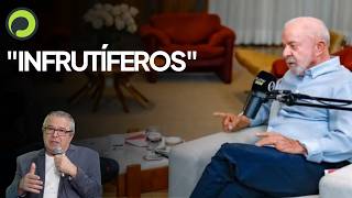 LULA REVELA O MOTIVO DE NÃO PARTICIPAR DE DEBATES EM ENTREVISTA AO FLOW