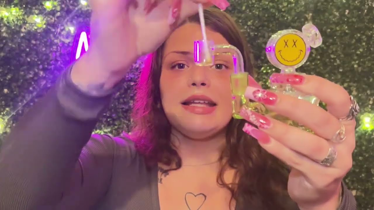 Hemper Goody Glass Collection & Gold Canna Badder Sour Tangle Piñata Guts Purple Martian Dab Collab