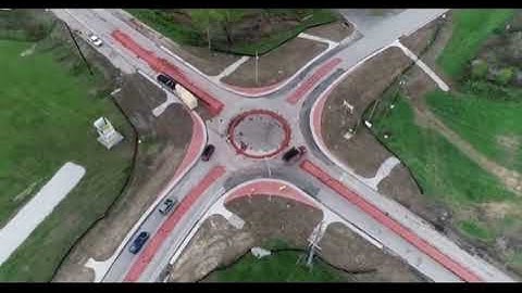 Americans Trying To Use First Roundabout In Town Is Terrifying To Watch