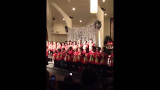 Brady's Christmas Program 12-05-13