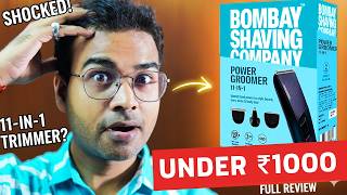 I Found All In One Trimmer Under 1000 Bombay Shaving Company 11 In 1 Trimmer Review