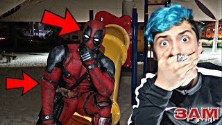 DO NOT MEET DEADPOOL AT 3AM!!! *OMG I MET DEADPOOL*