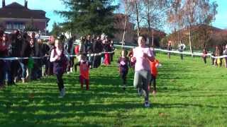Cross comarcal de Gijón Los Caleros 2013. Benjamín femenino