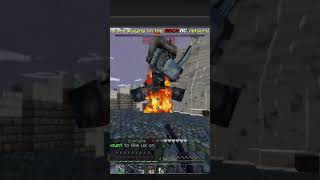 Skywars with realistic texture pack 💀#skywars  #pvp #minecraft