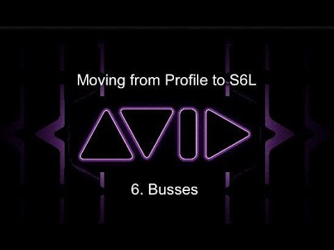 Moving from Profile to S6L:  6. Busses