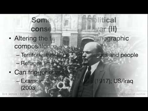 Domestic Consequences of War
