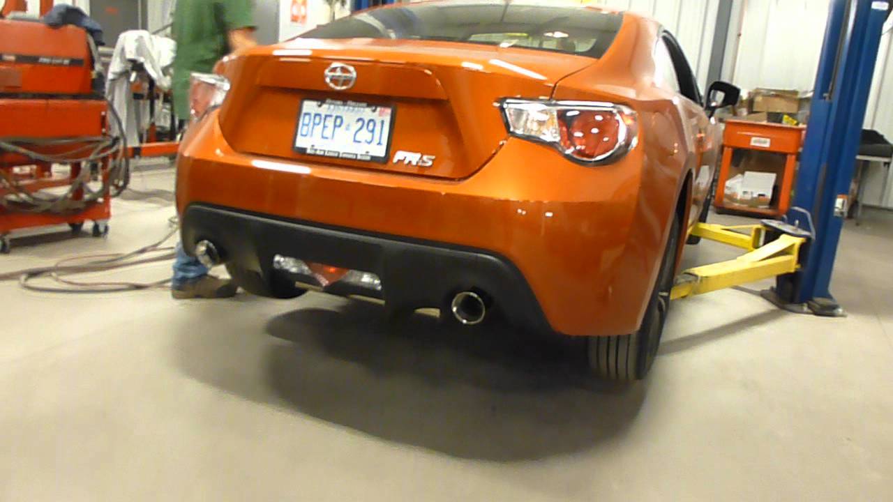 2012 Scion FRS with a Yonaka Axleback exhaust YouTube