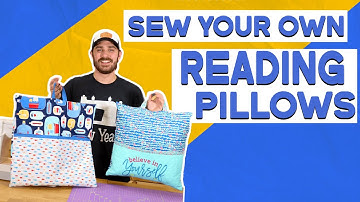 How to Sew a Reading Pillow! | Easy Sewing Project