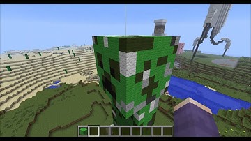 Minecraft Buildy Friday #5: GIANT EXPLODING CREEPER! (And channel updates)