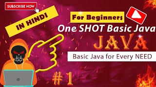 Java Tutorial for Beginners 👌 || Java One Shot 😍 || All JAVA Basic Concepts in Hindi || Death Code
