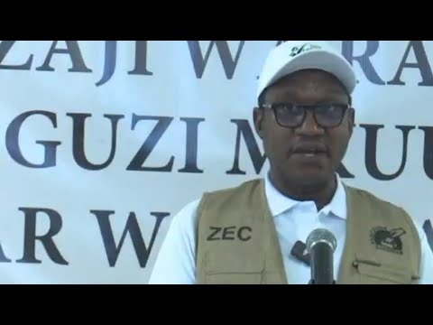 WATU HAWA NDIO WATAKAPIGA KURA YA MAPEMA MWENYEKITI ZEC GEORGE KAZI