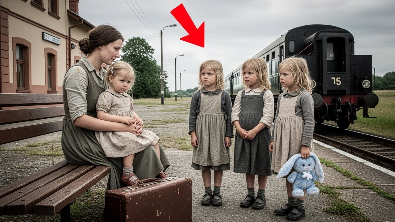 Pobre Madre Soltera Encuentra A 3 Huérfanas Que Nadie Quería En La Estación De Tren Y Todo Cambia