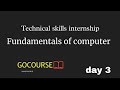 Internship | Technical Skills | Day - 2 | Fundamentals of Computer