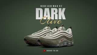 DARK OLIVE AND SAIL 2023 Nike Air Max 97 DETAILED LOOK AND PRICE
