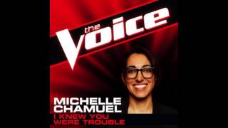 Video thumbnail of "Michelle Chamuel: "I Knew You Were Trouble" - The Voice (Studio Version)"
