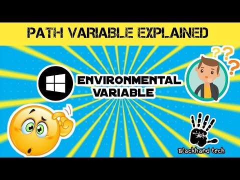 Environmental variable in windows explained | Tamil | English subtitles | #blackhandtech