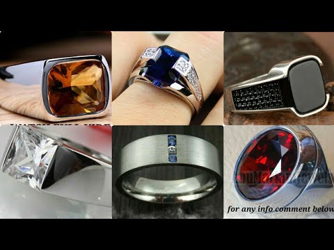 Mens Single Stone Rings at Rs 58/gram | पुरुषों की चांदी की अंगूठी in  Mumbai | ID: 19874254133