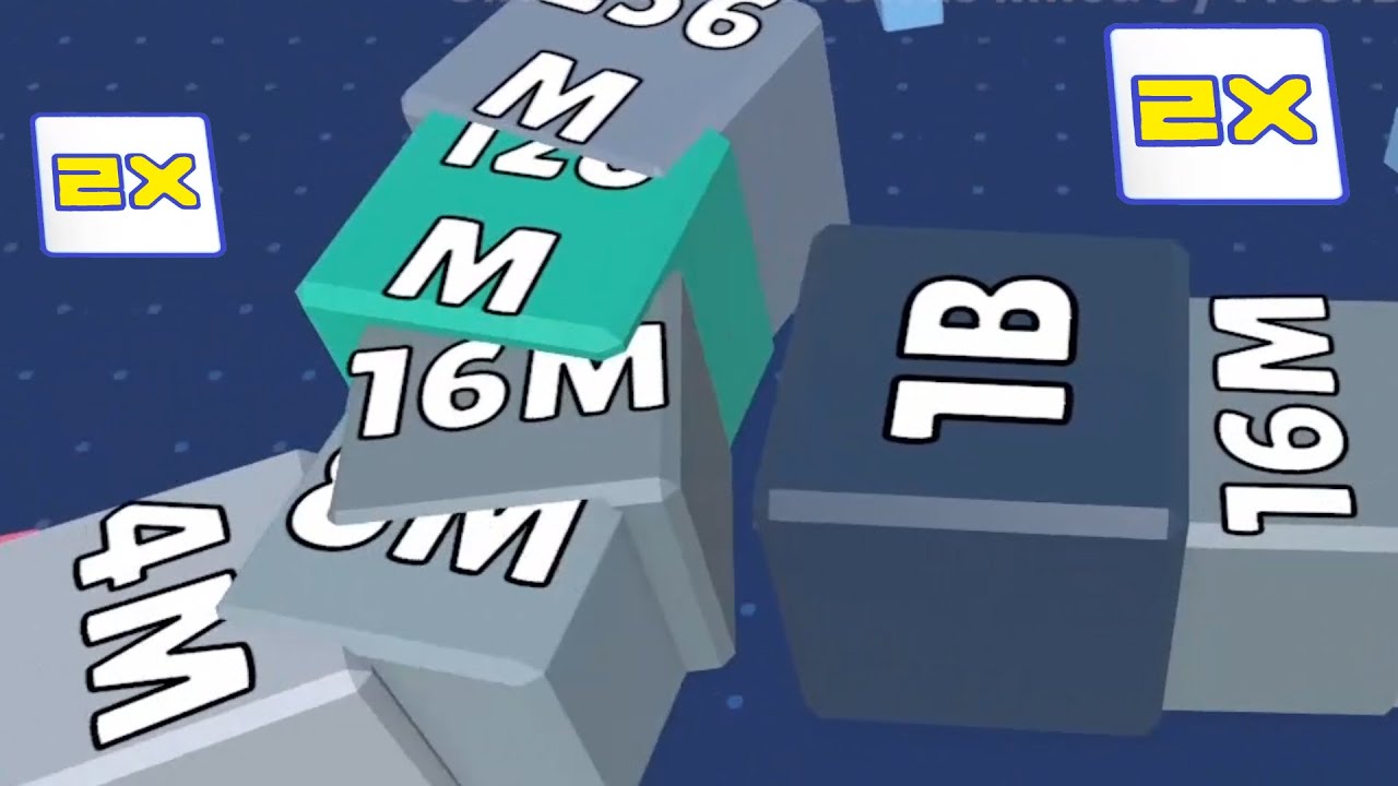 Cubes 2048.io Game HARD MODE🎲 How to play 🎲 Gameplay