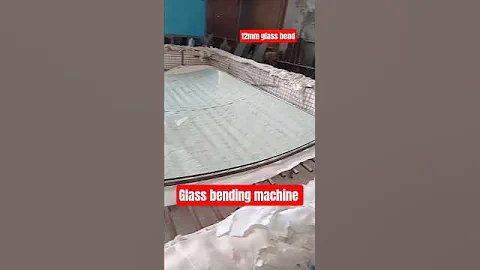 12mm glass bend #glass #bend #curved #youtubeshorts #shortsfeed #shorts #viralshort #song #yt