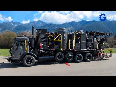 The Most Advanced Trucks for Road Maintenance You Have to See ▶  Road Marking Truck