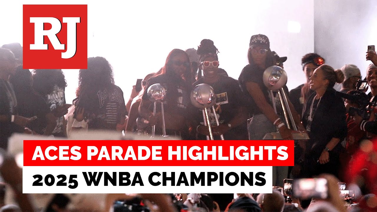 Главные моменты парада и празднования чемпионства WNBA Aces 2025
