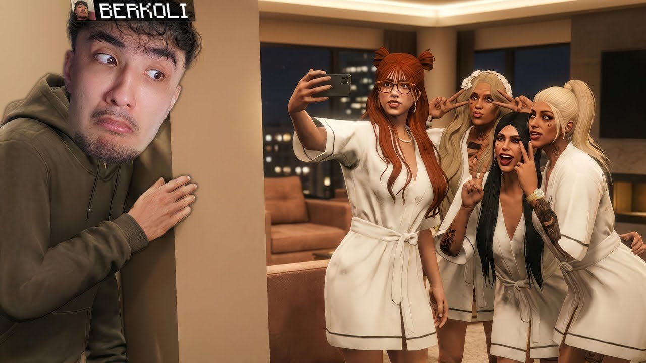 ICH SCHLEICHE MICH IN EINE FRAUEN PARTY IN GTA RP