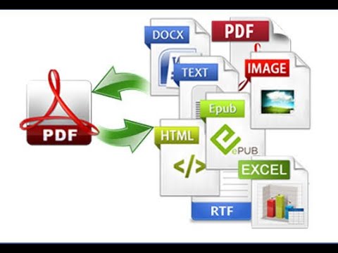 How to convert Pdf file into Word, Excel, PowerPoint, html, image l convert files for freel Digi com