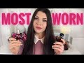 MOST WORN PERFUMES | show me your dent fragrance tag