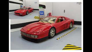 Restauration: Ferrari Testarossa 1/18 Bburago