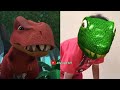 Tiru Aksi Upin Ipin, Upin Ipin Dikejar Tirex - Petualangan Ke Negeri Dino