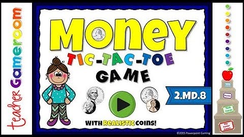 Money Tic Tac Toe Powerpoint Game