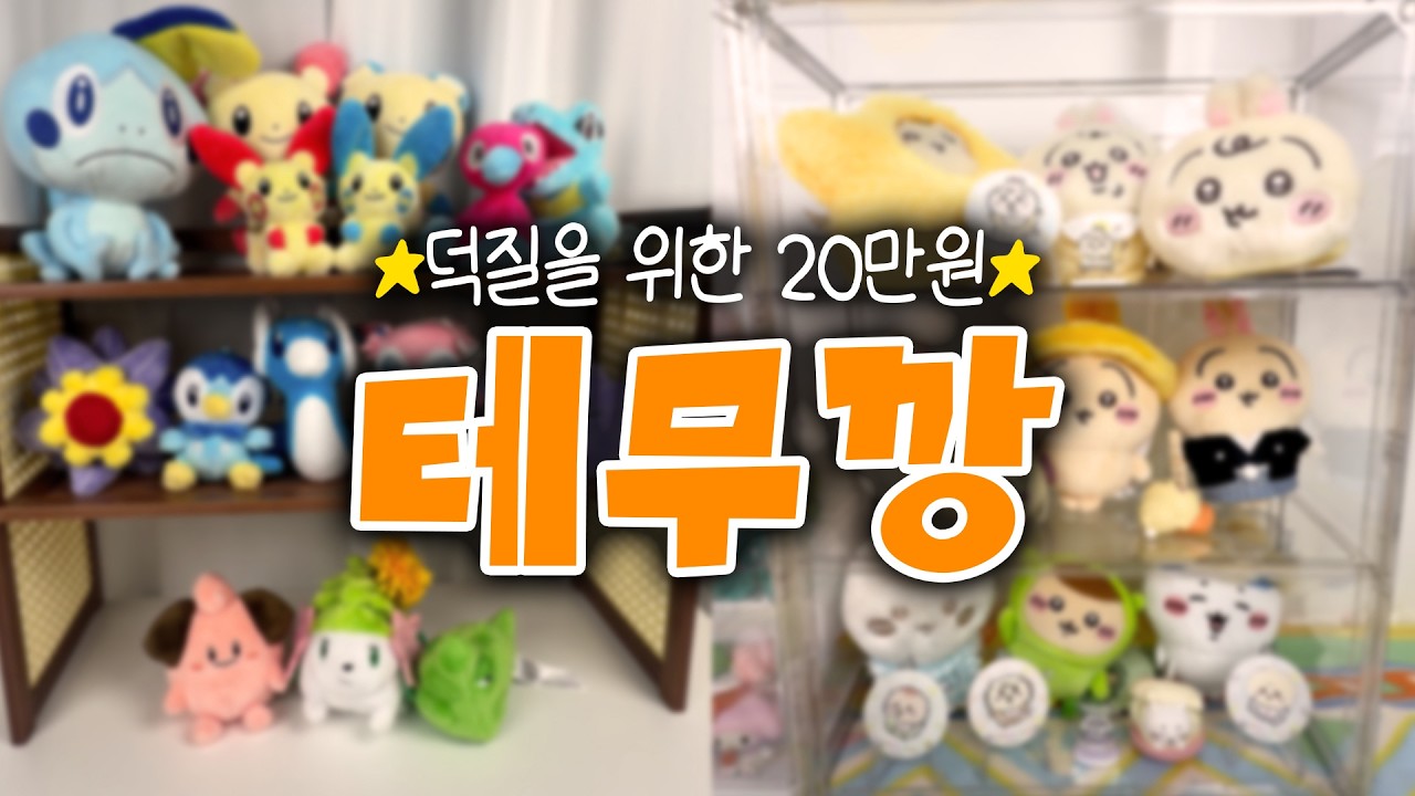 테무에서 20만원어치 덕질 용품 언박싱하기! 가챠 정리, 인형 정리 추천템👍🏻👍🏻
