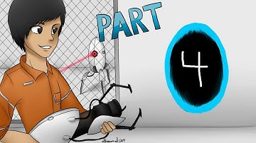 Lets play Portal part 4 - Companion Cube!