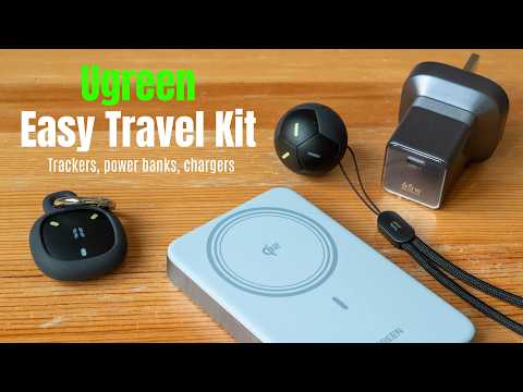 Ugreen Nexode Air power bank, charger, FineTrack 2 airtags (quick review)