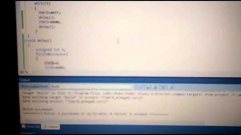 Timer0 with atmega8 by roboindia technologies