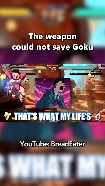 The weapon could not save Goku #dragonball #shorts