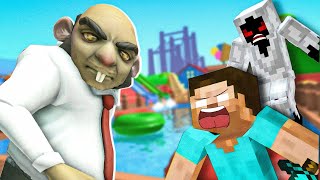 ESCAPPING MR BRAIN'S WATERPARK IN ROBLOX