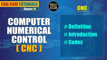 CNC | Computer Numerical Control | Introduction | CAD CAM Tutorials | Chapter 18