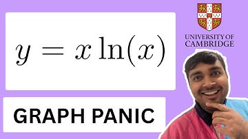 Cambridge Interview Question: Can You Sketch 𝑦=xlnx?