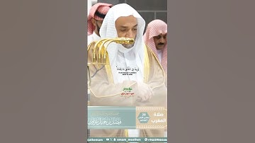 فواتح سورة فاطر_تلاوة مرئية من صلاة المغرب 28 جماد الأول 1447هـ_الشيخ أ.د فيصل غزاوي_#quran #اكسبلور