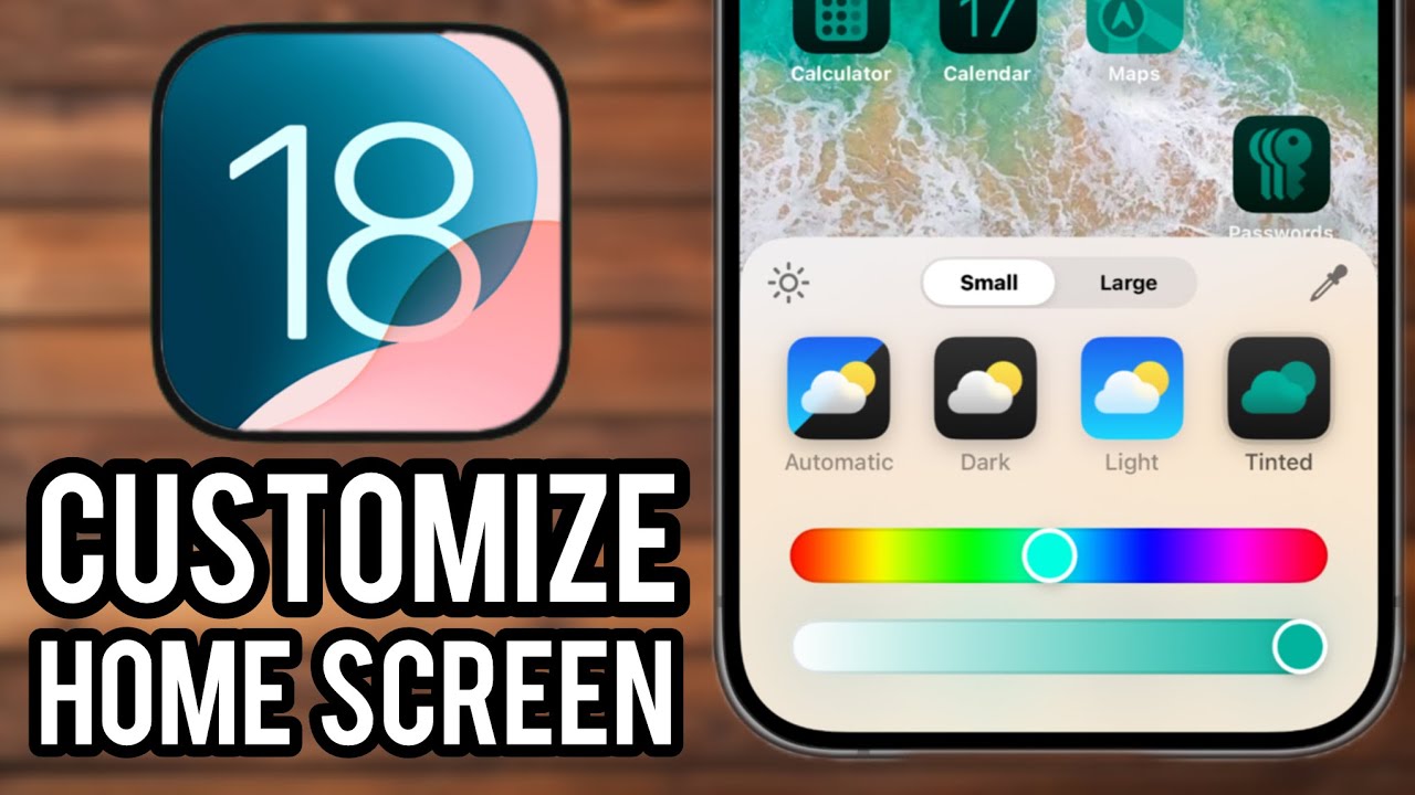 How to Customize Home Screen in iOS 18! - YouTube