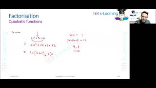 CSEC Maths - Factorising quadratic expressions