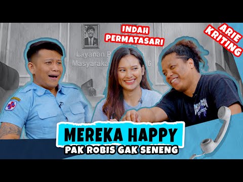 ARIE KRITING NGADU BAWA INDAH PERMATASARI. PAK ROBIS IRI?? | DUNIA TIPU-TIPU EPS. 131