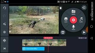 kinemaster blur effect motion