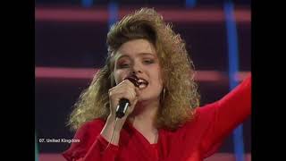 United Kingdom 🇬🇧 - Eurovision 1990 - Give a little love back to the world - Emma