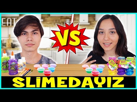 Slime Yarışması Slimedayız Slime Challenge Dila Kent