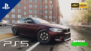 Need for Speed Unbound - BMW M5 18' Drive Gameplay | PS5 4K