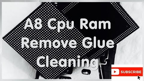 I Phone 6 A8 Cpu Ram & Glue Cleaning Easy & Safe Way