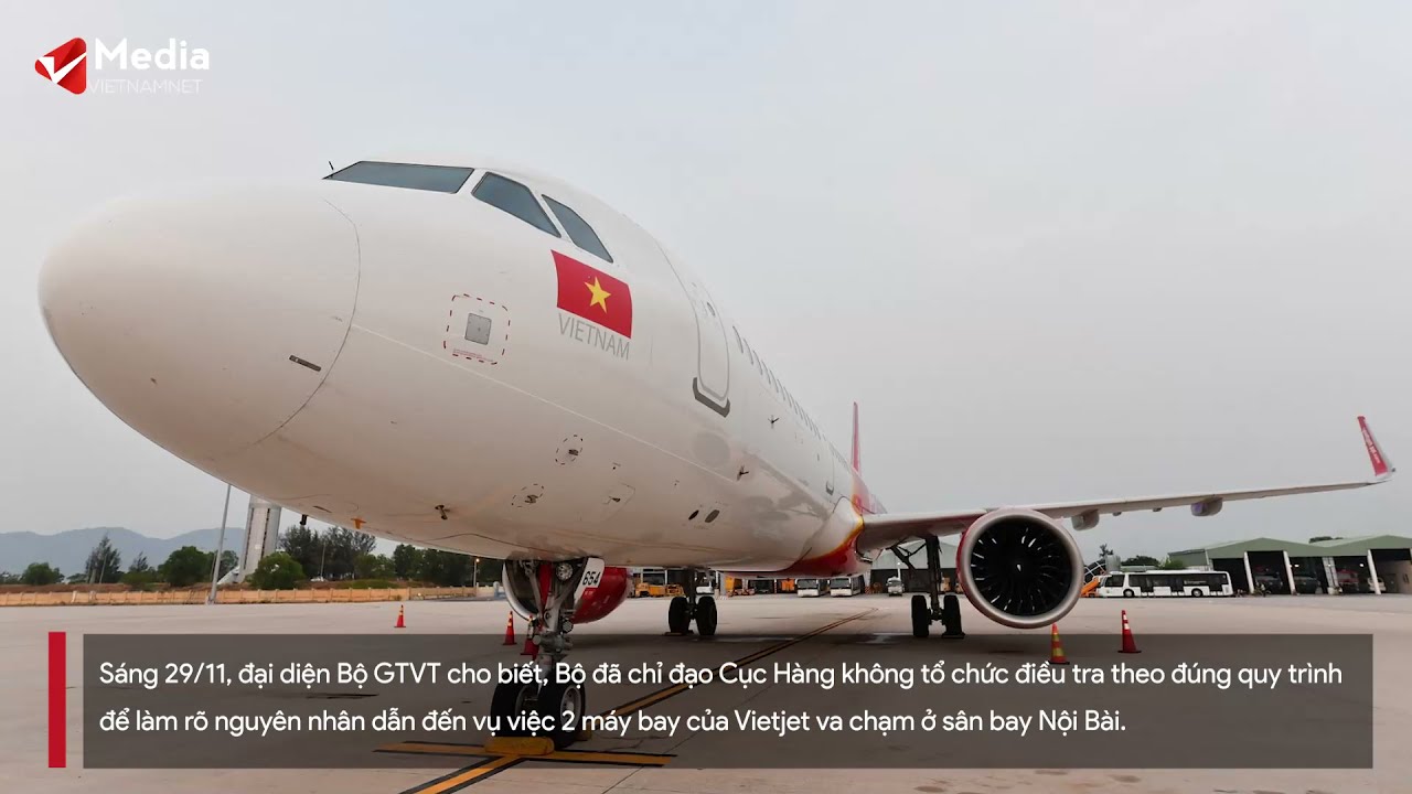 Sự cố va chạm giữa hai máy bay tại sân bay TPHCM
