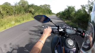 Wheelie practice (MT-07 / FZ-07)